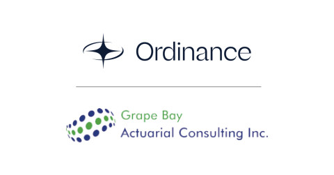Logos of Ordinance and Grape Bay Actuarial Consulting